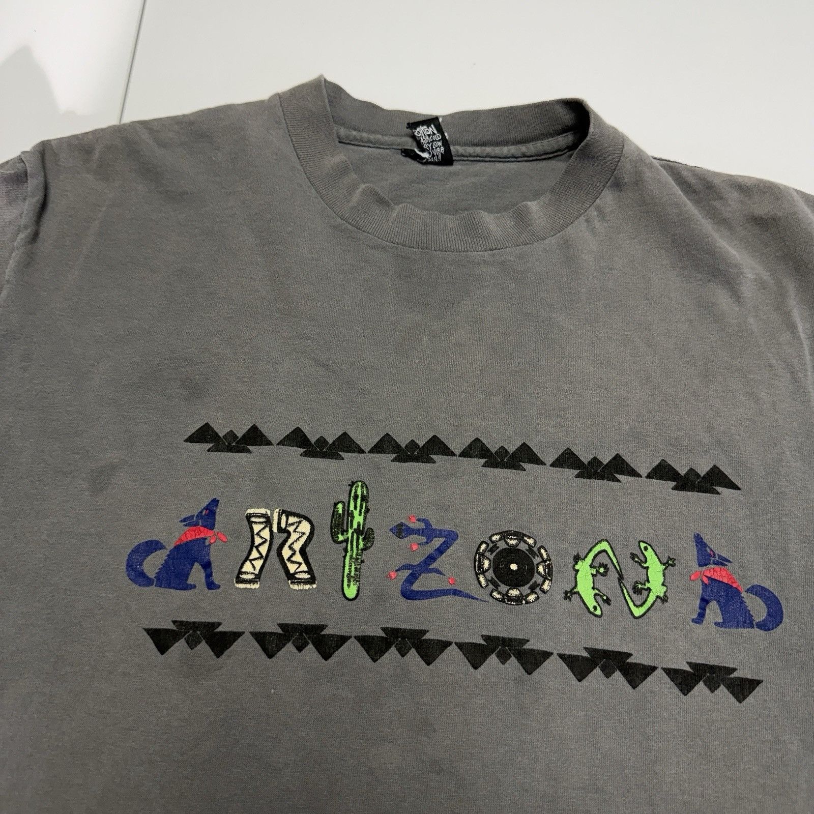 Vintage Vintage 90s Arizona Travel T Shirt Mens Large Single Stitch Size US L / EU 52-54 / 3 - 3 Thumbnail