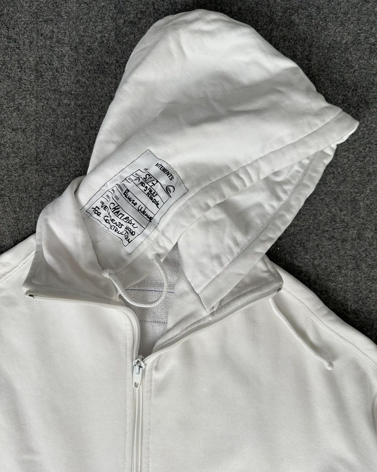 Champion × Vetements Vetements - Champion Demna SS17 Rework Zip Hoodie Side Tape Size US M / EU 48-50 / 2 - 5 Thumbnail