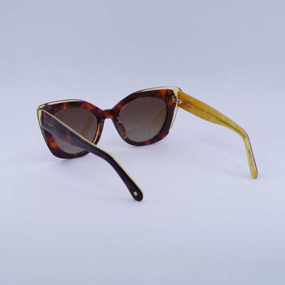 Kate Spade Kate Spade MARIGOLD/S 0086 LA Sunglasses Havana Cat Eye Size ONE SIZE - 9 Thumbnail