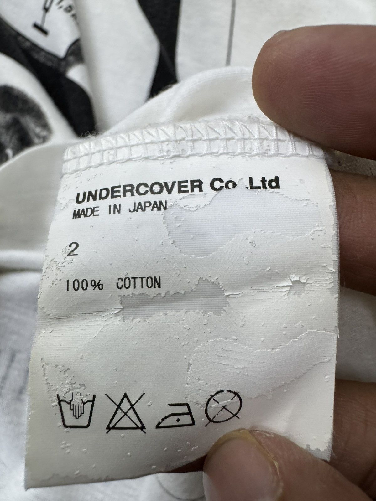 Undercover Undercoverism Rebels Jun Takahashi We Make Silence tshirt Size US M / EU 48-50 / 2 - 9 Thumbnail