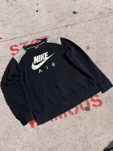Nike × Vintage vintage sweatshirt Nike big logo Size US M / EU 48-50 / 2 - 1 Thumbnail