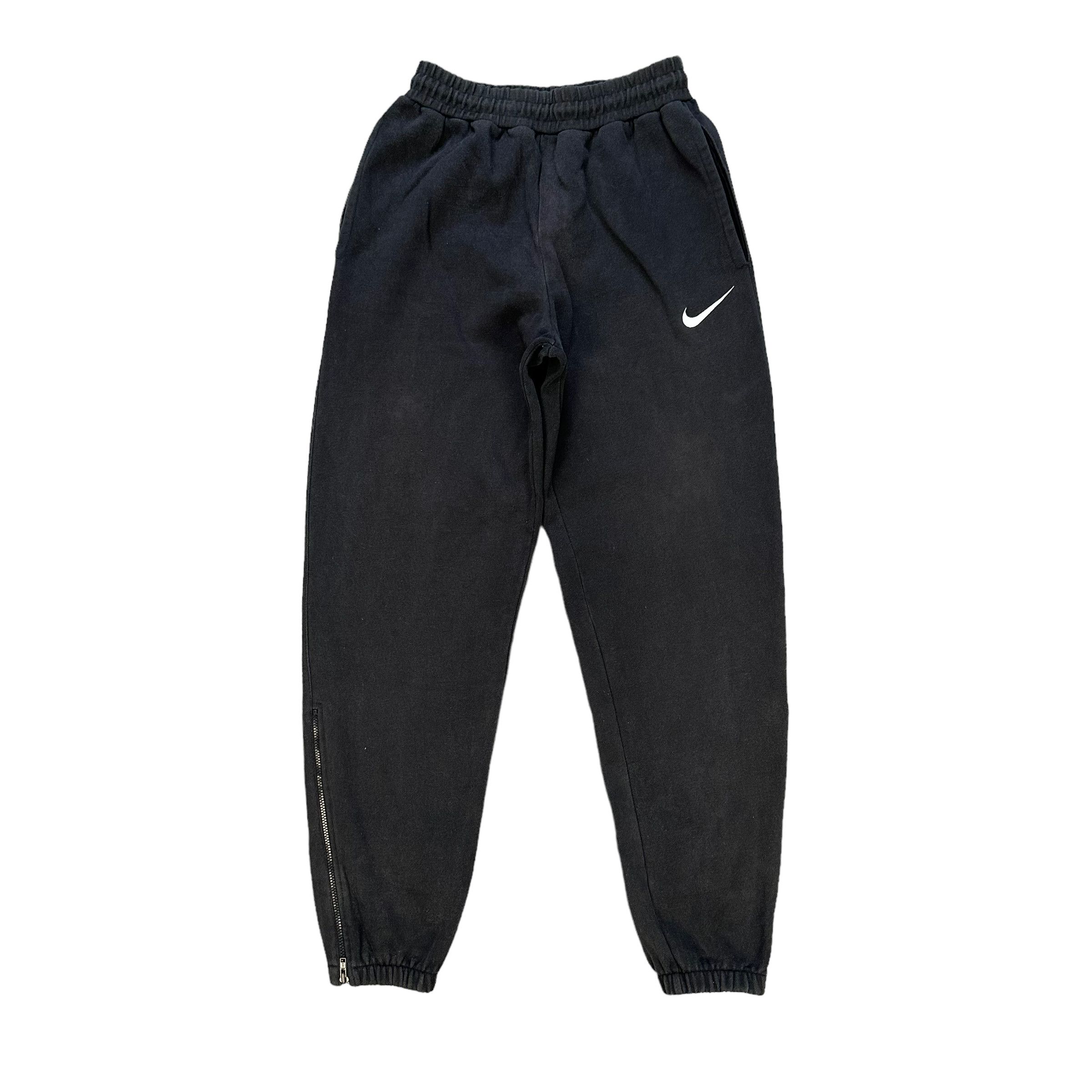 Nike NIKE SILVER TAG SWOOSH SWEATPANTS #7462-147 Size US 30 / EU 46 - 1 Thumbnail