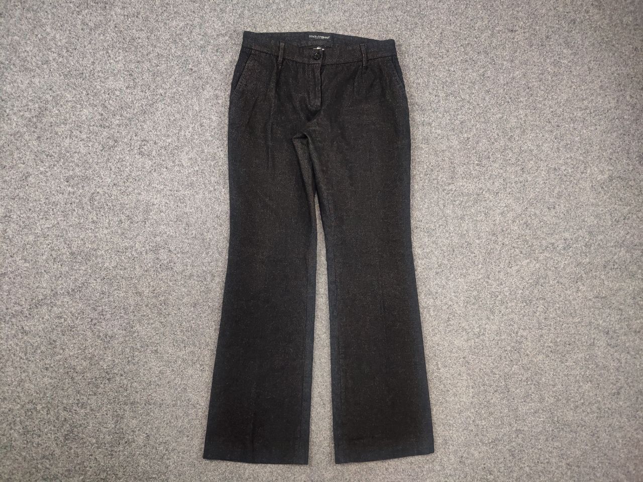 Dolce & Gabbana Dolce & Gabbana Italy Design Flared trousers wool Pants Size 27" / US 4 / IT 40 - 1 Thumbnail