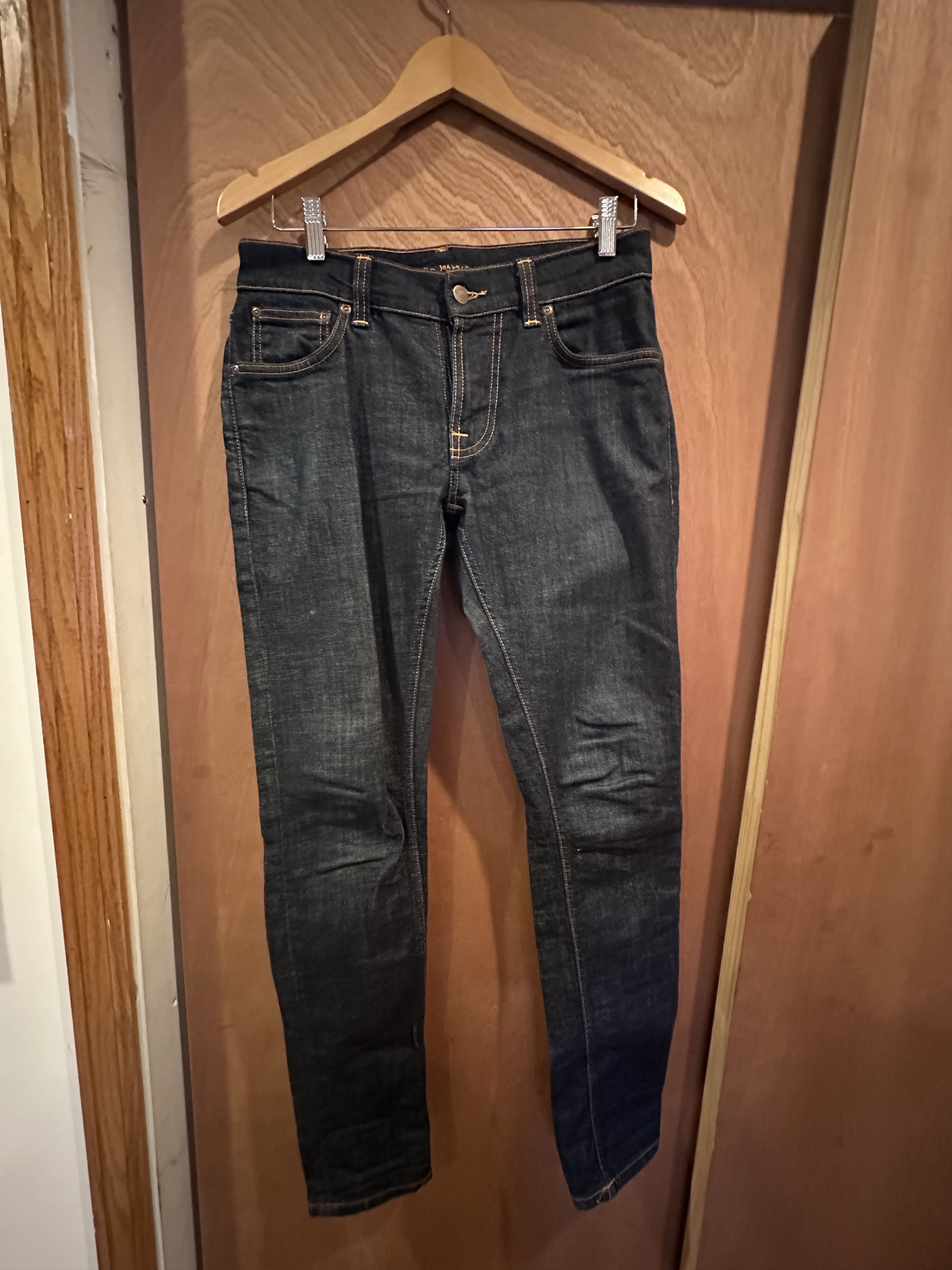 Nudie Jeans Nudie Jeans Tight Terry dark wash skinny denim Size US 29 - 3 Thumbnail