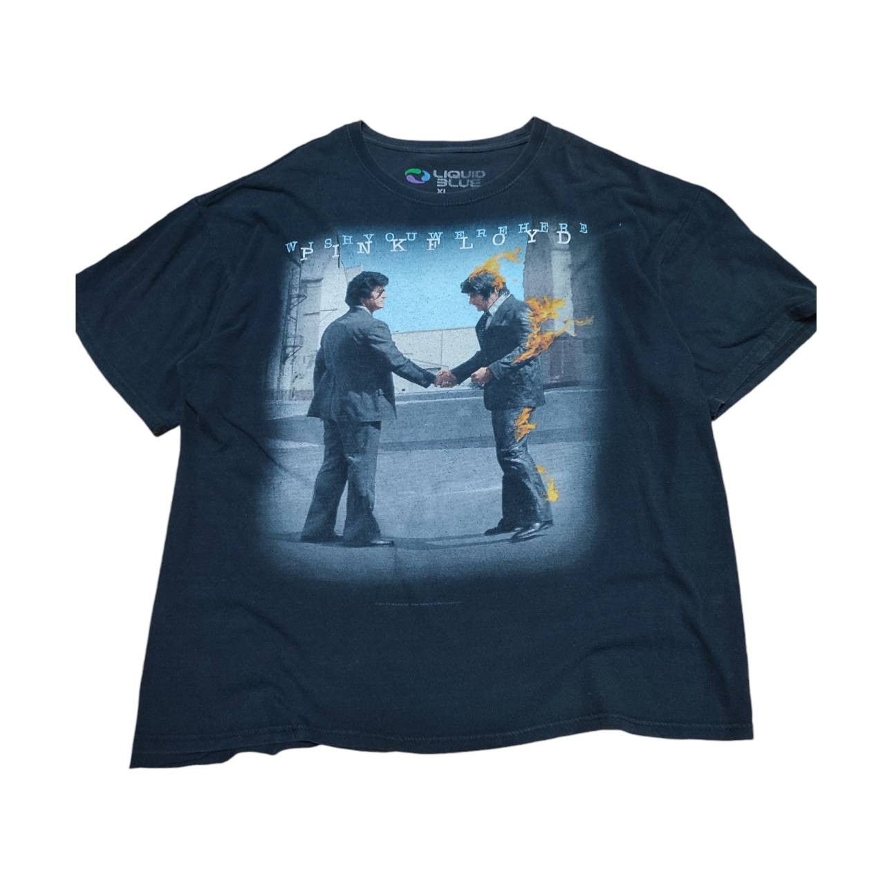 Band Tees × Liquid Blue × Vintage PINKFLOYD LIQUID BLUE T SHIRT Size US XL / EU 56 / 4 - 1 Thumbnail