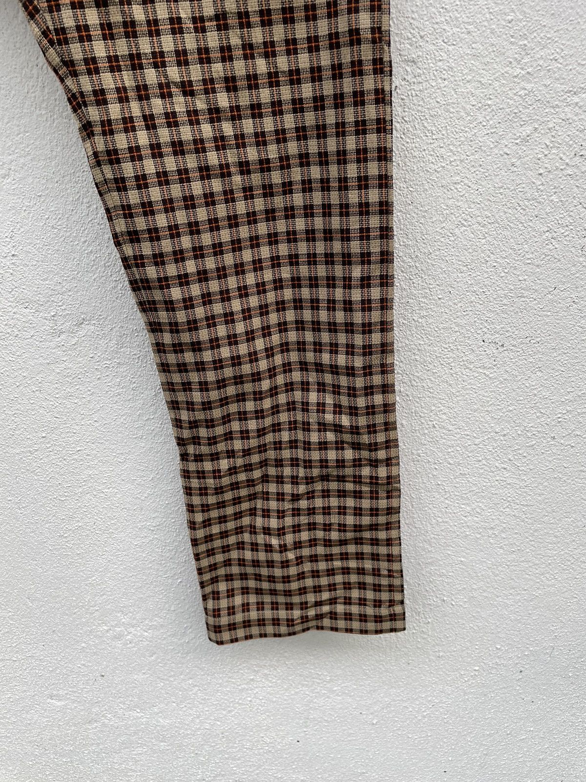 Comme des Garcons × Comme des Garcons Homme × Comme des Garcons Homme Plus Vintage Comme Des Garcons Homme Plus Checked Pants Size US 32 / EU 48 - 4 Thumbnail