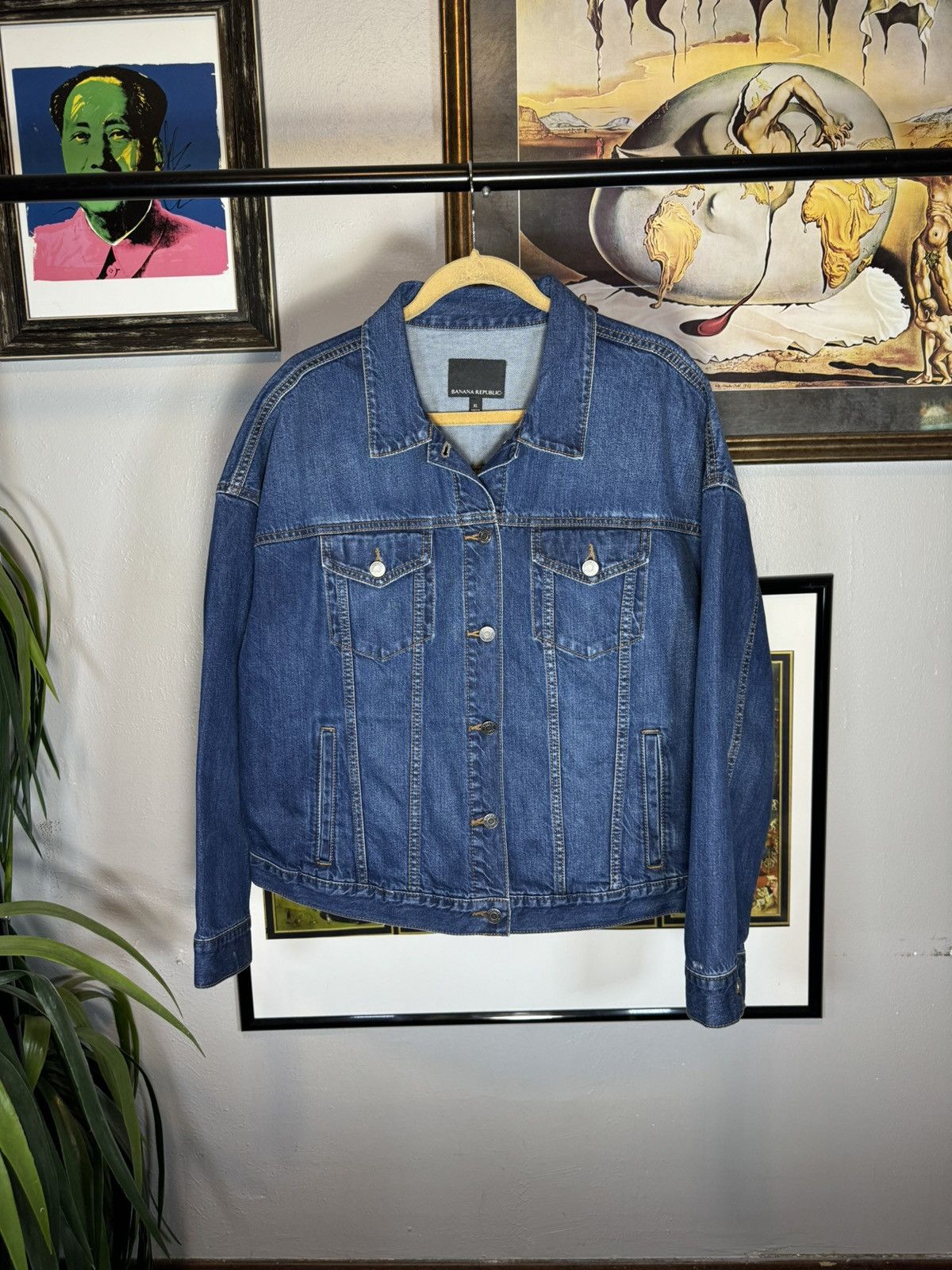 Banana Republic Banana Republic Denim Jacket Size XL / US 12-14 / IT 48-50 - 1 Thumbnail