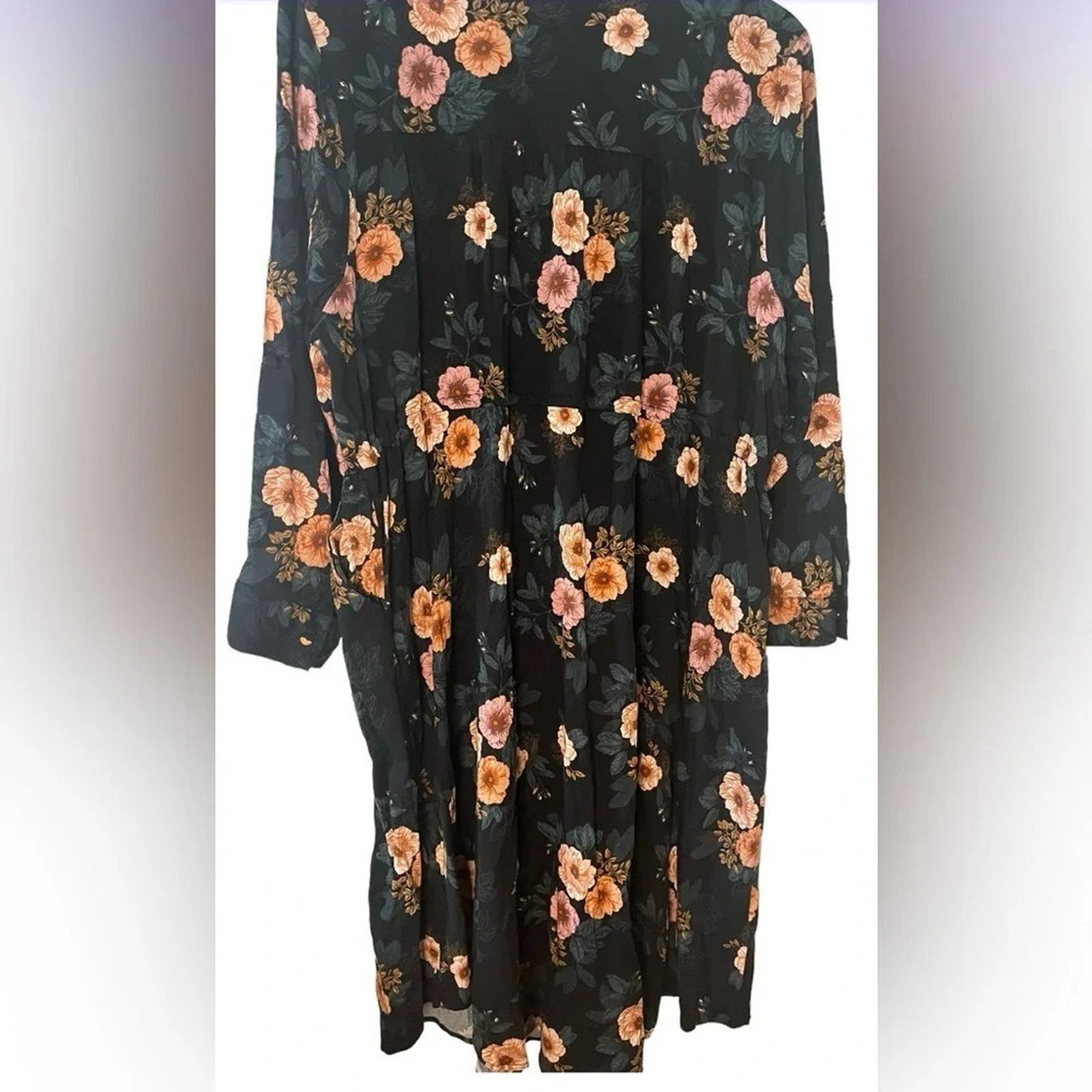 Torrid Torrid Challis partial zip front dress, size 2 (2X) Size XXL / US 16-18 / IT 52-54 - 2 Thumbnail