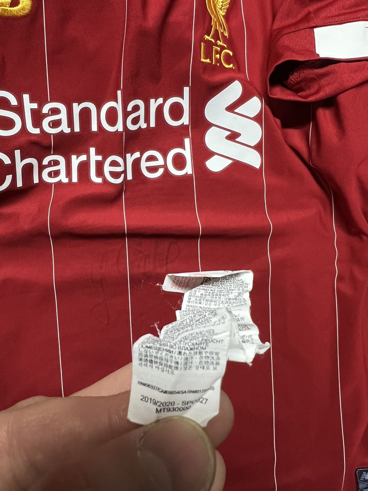 New Balance Liverpool FC New Balance 2019/2010 Home Soccer Jersey Size US M / EU 48-50 / 2 - 11 Thumbnail