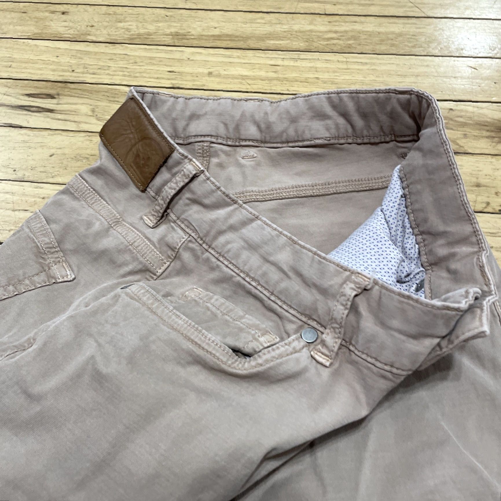 Peter Millar VINTAGE Peter Millar Crown Crafted Pants 31/32 Brown Khaki Stretch Chino Capsule 30x30 Size US 30 / EU 46 - 6 Thumbnail