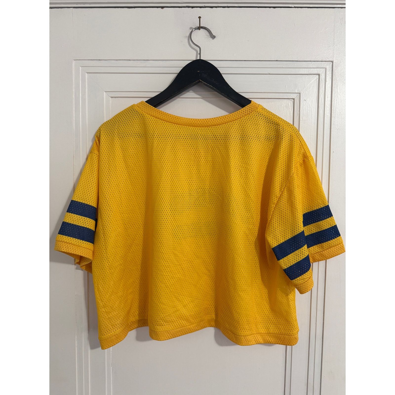 NCAA NWT West Virginia Mountaineers Cropped Jersey Women's Size L Size L / US 10 / IT 46 - 8 Thumbnail