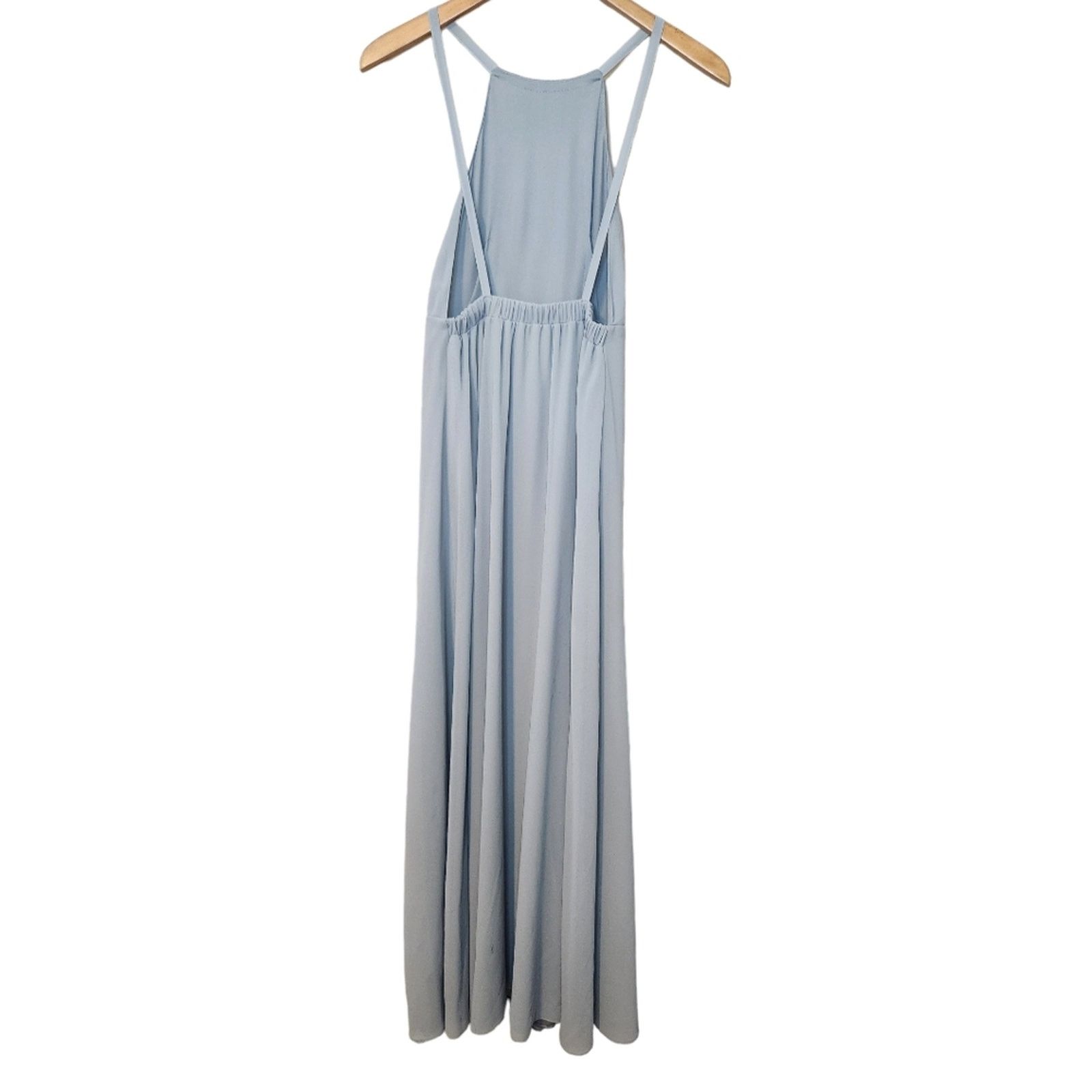 Show Me Your MuMu Show me your MuMu Amanda Chiffon light blue maxi dress Small Size S / US 4 / IT 40 - 5 Thumbnail