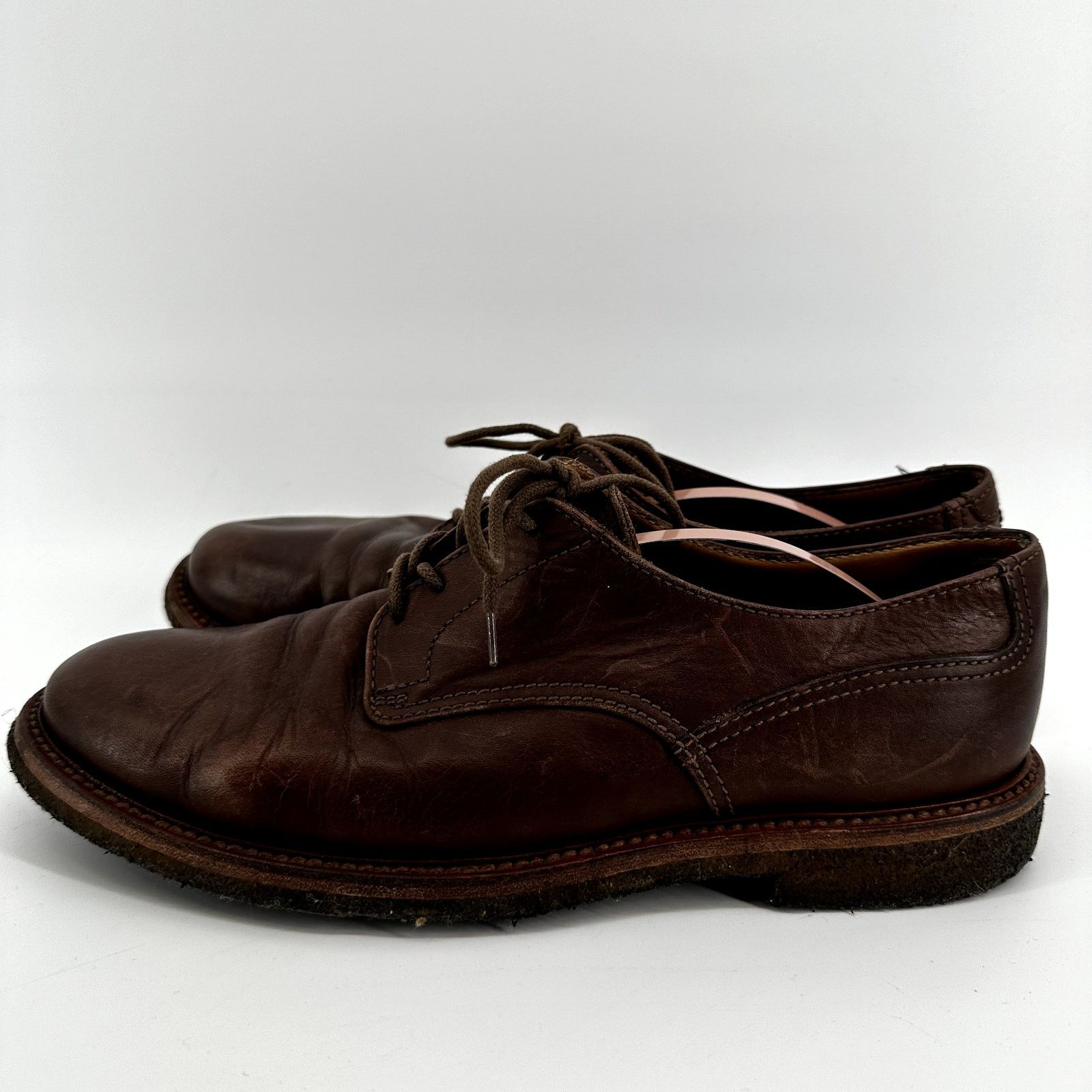 Brunello Cucinelli Lace Up Derby Loafer Round Toe Leather 11