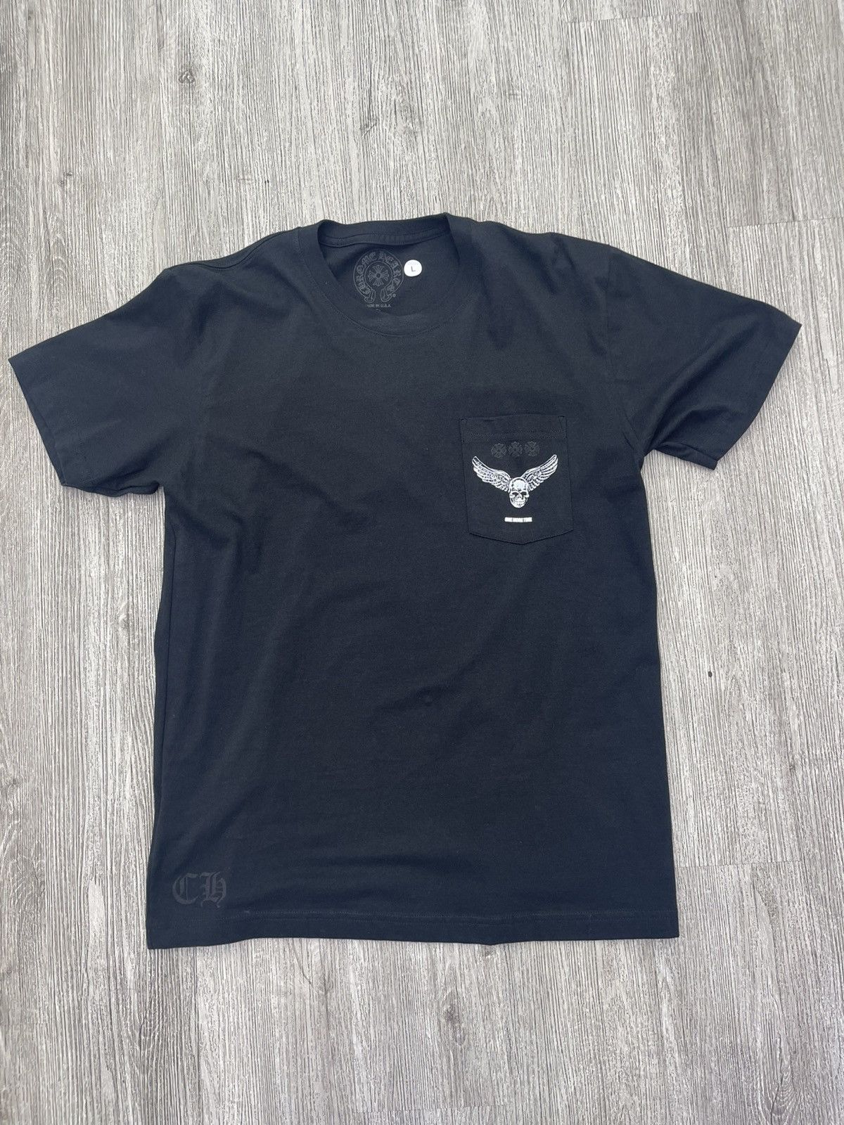 Chrome Hearts Chrome hearts tee black/ white Size US L / EU 52-54 / 3 - 1 Thumbnail
