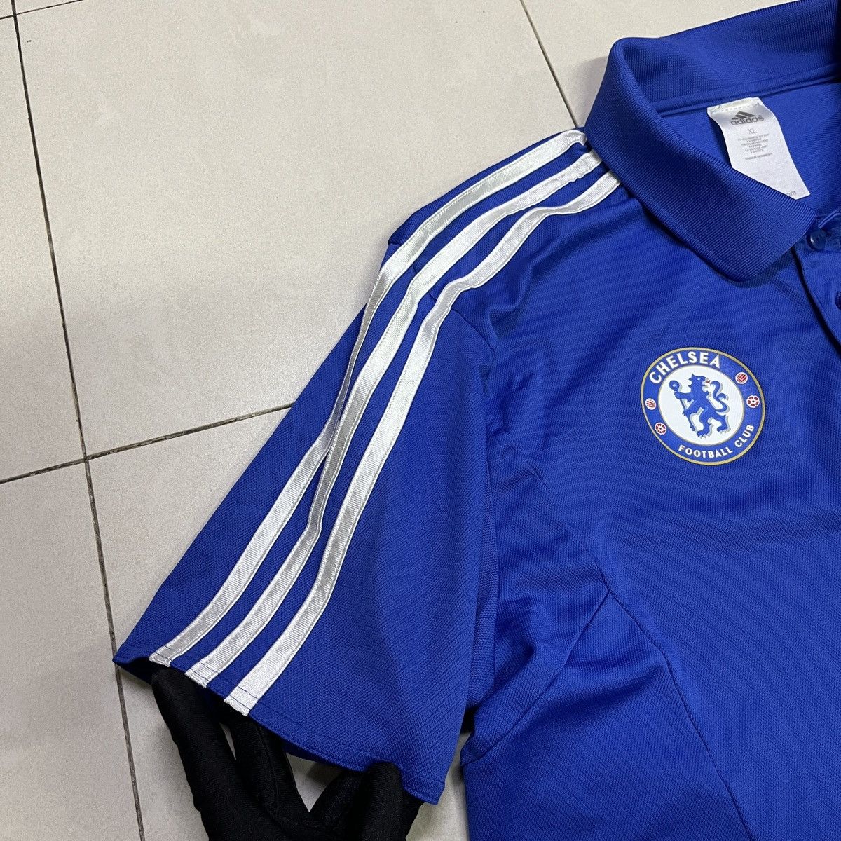 Adidas Adidas Chelsea Tour Jersey Polo Shirt Size US M / EU 48-50 / 2 - 5 Thumbnail