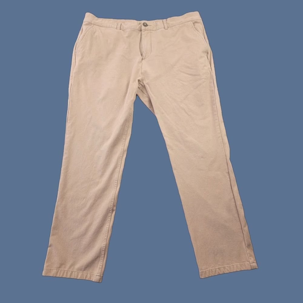 Vintage Mugsy Belmonts Pants Mens 40x30 Brown Stretch Casual Chino Pant Shirt? Size US 40 / EU 56 - 1 Thumbnail