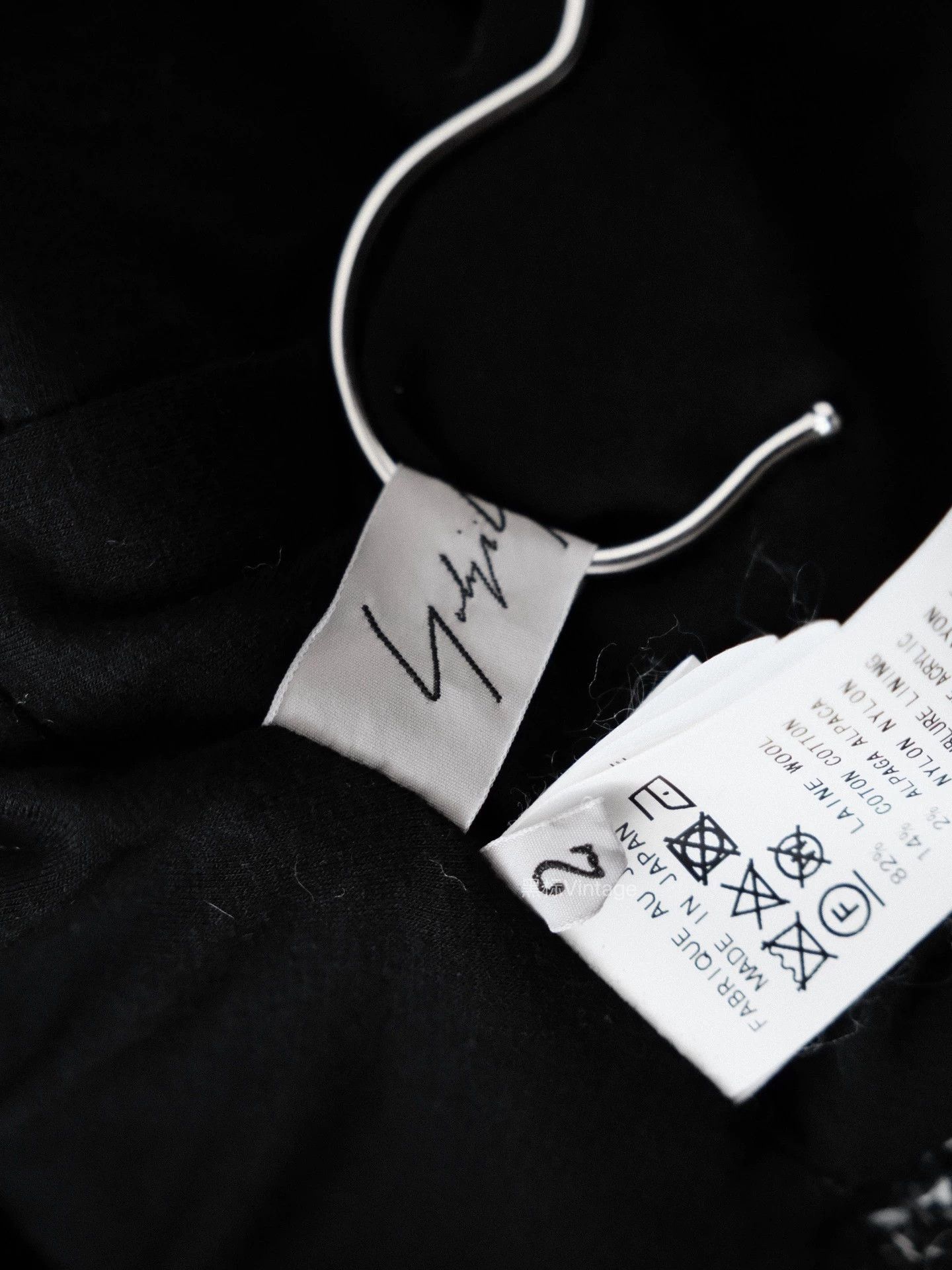 Yohji Yamamoto Yohji Yamamoto 17aw Vntg Tweed Stand Collar Jkt Women's Size XS / US 0-2 / IT 36-38 - 9 Thumbnail