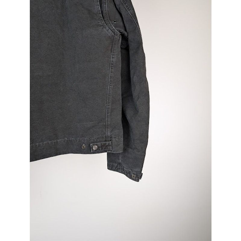 Saint Laurent Paris o1rshd1 Corduroy-Trimmed Cotton Canvas Work Jacket in Black Size US M / EU 48-50 / 2 - 15 Thumbnail