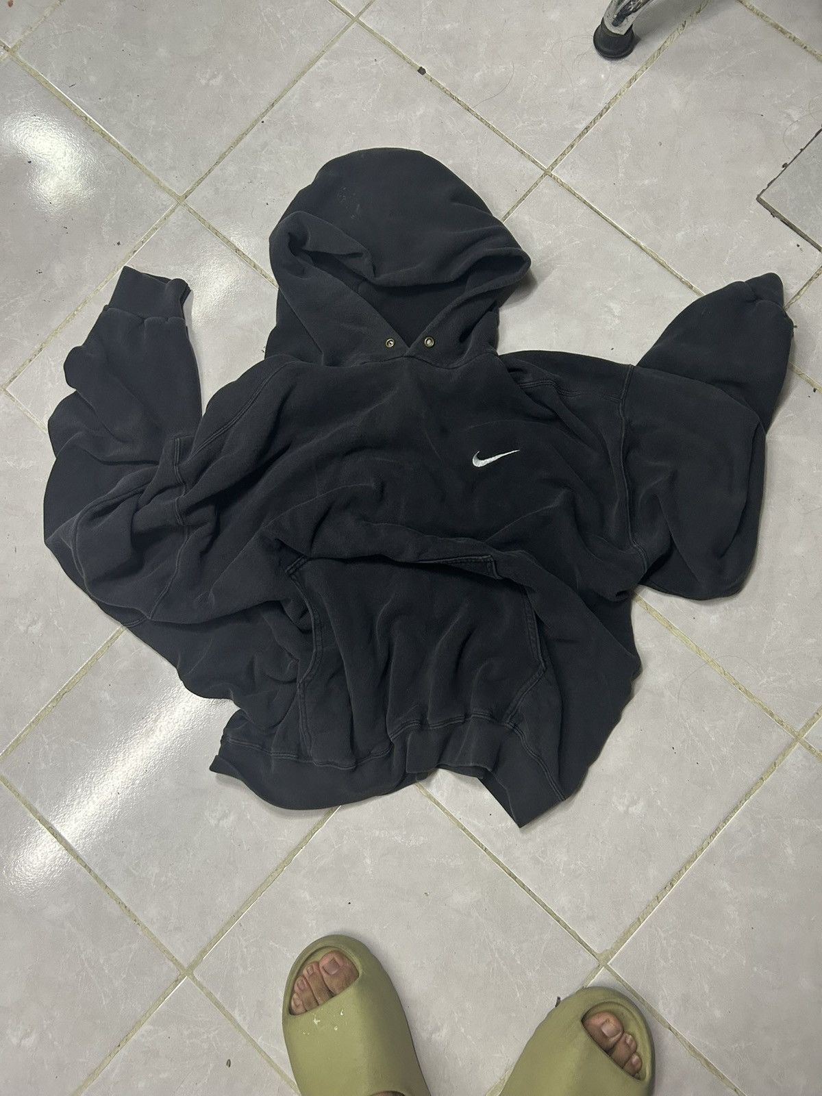Nike nike 90s hoodie mini swoosh Size US XL / EU 56 / 4 - 3 Thumbnail