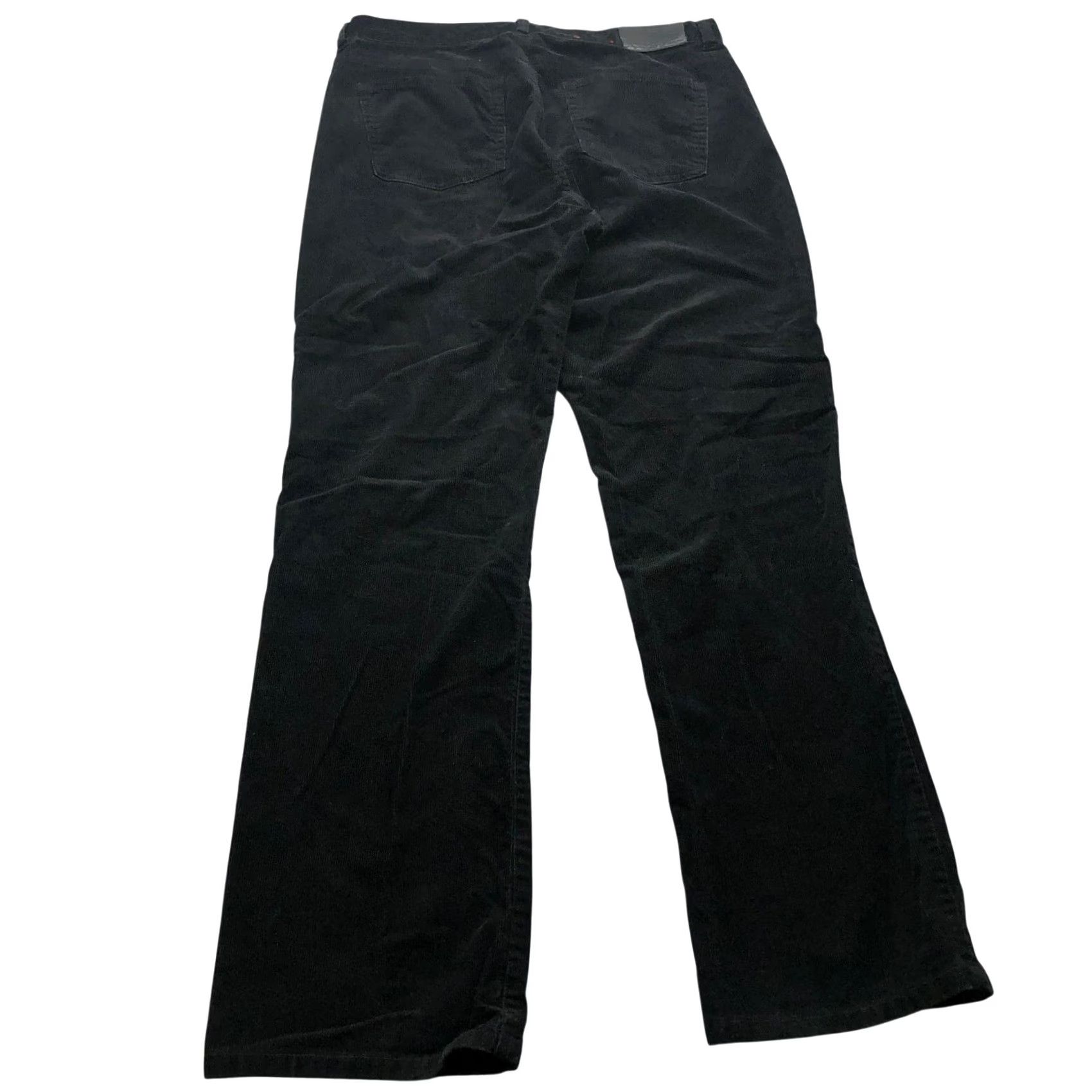 Ralph Lauren Ralph Lauren Lauren Jeans Corduroy Pants Womens 10 Regular Inseam 30 Black Pants with Pockets Logo Size 32" / US 10 / IT 46 - 4 Thumbnail