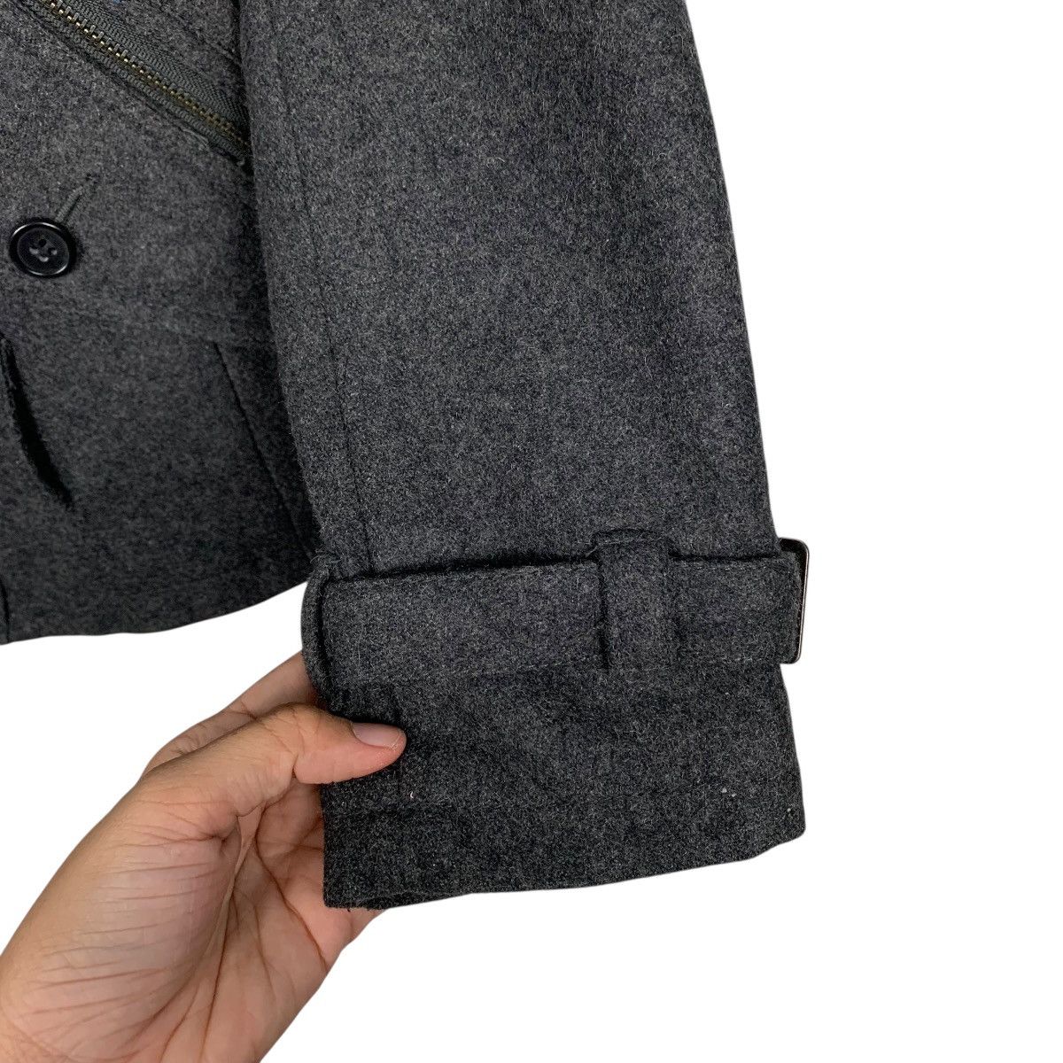 Japanese Brand Japanese Brand Army Of Sio Wool Jacket Size US XS / EU 42 / 0 - 13 Thumbnail