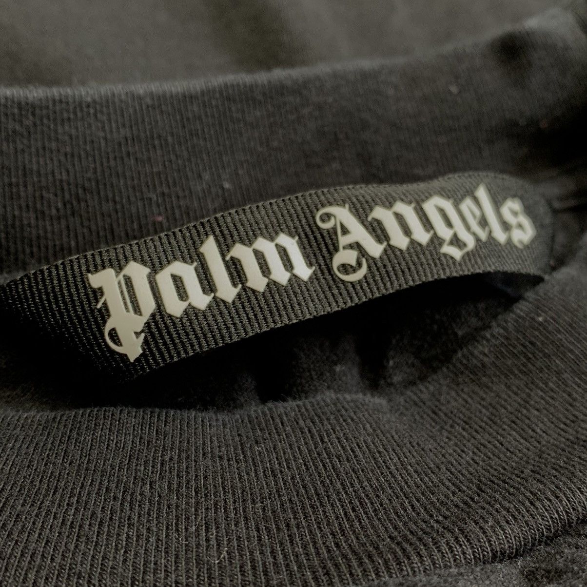 Palm Angels Palm Angels Small Tee Shark Split Black T-Shirt Size US S / EU 44-46 / 1 - 5 Thumbnail