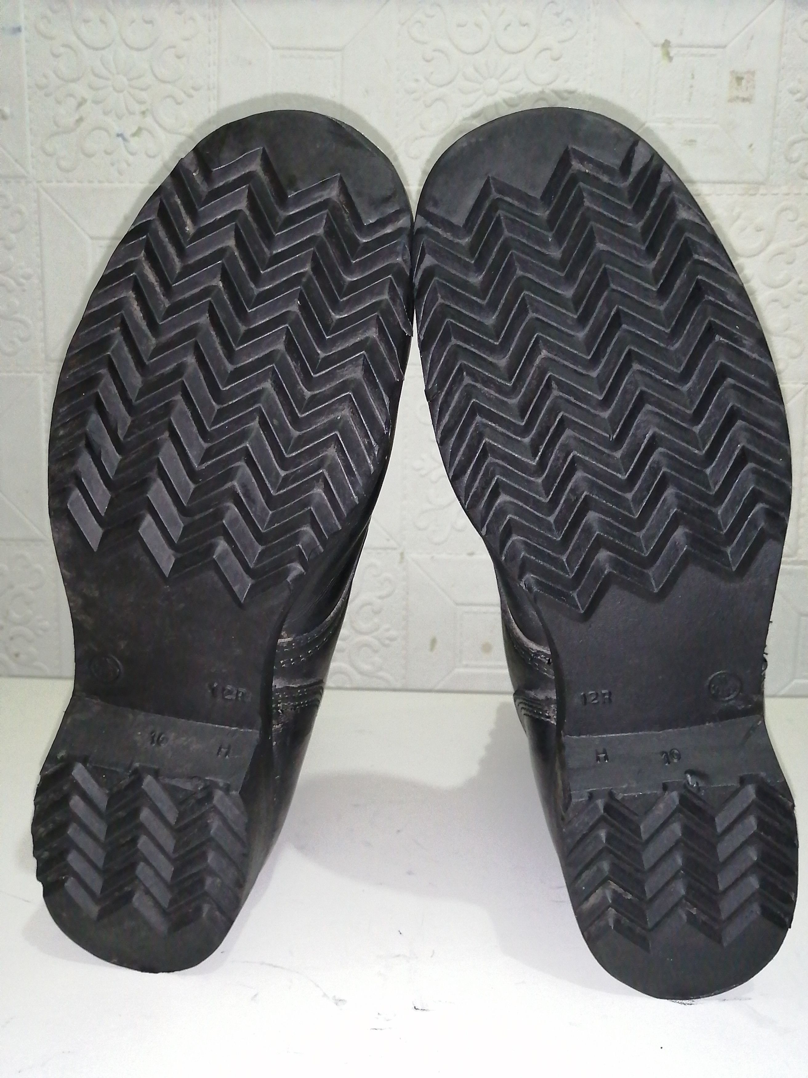 Vintage 1984 vintage combat boots by RO SEARCH Size US 12 / EU 45 - 5 Thumbnail