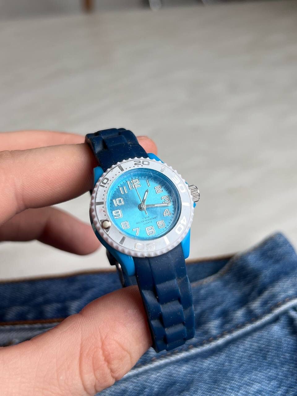 Japanese Brand × Vintage Vintage Blue Japanese style Watch Futuristic Bracelet Size ONE SIZE - 2 Thumbnail