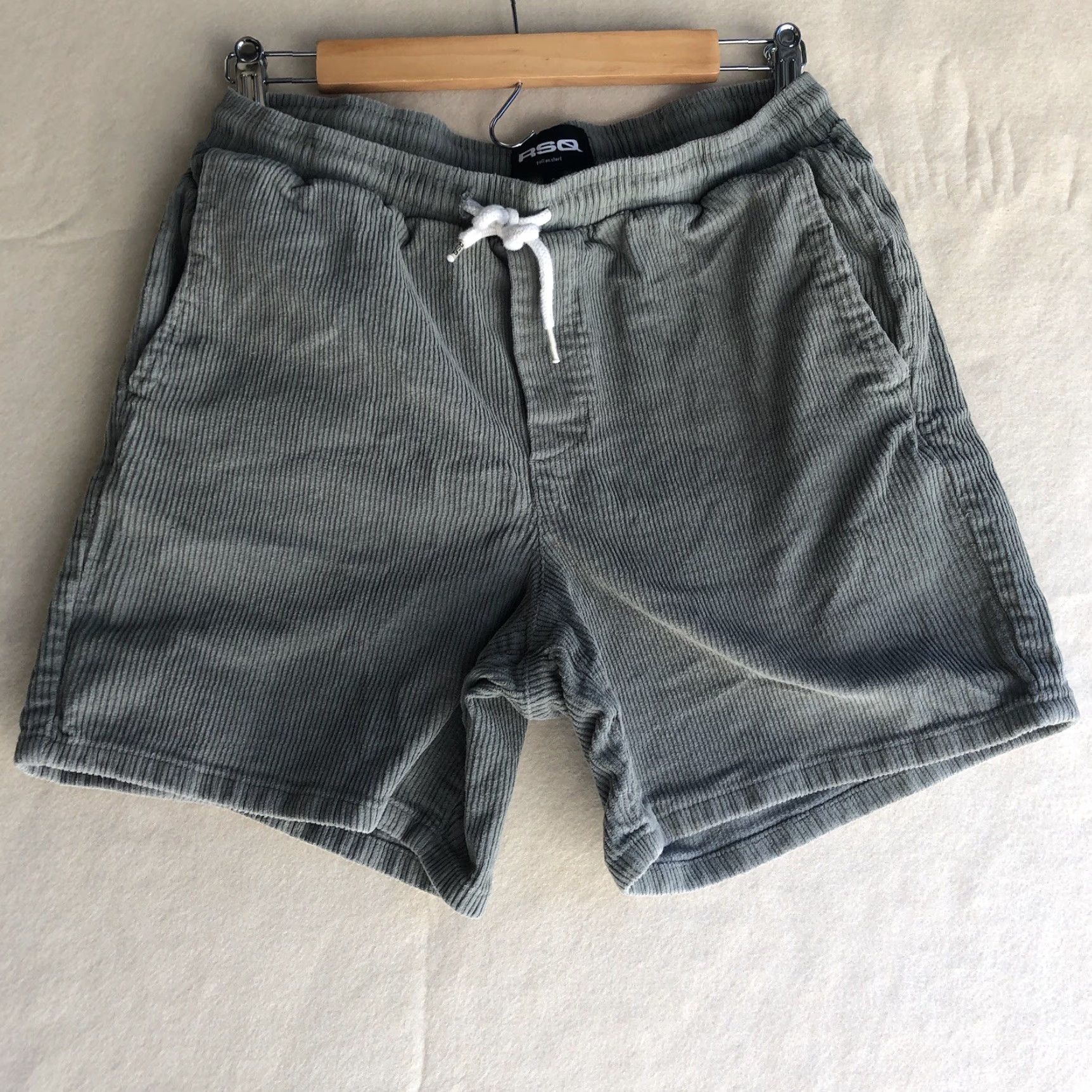 Rsq RSQ Shorts Mens Army Green Size S 98% Cotton 2% Spandex Summer Regular Mens Size US 29 - 2 Thumbnail