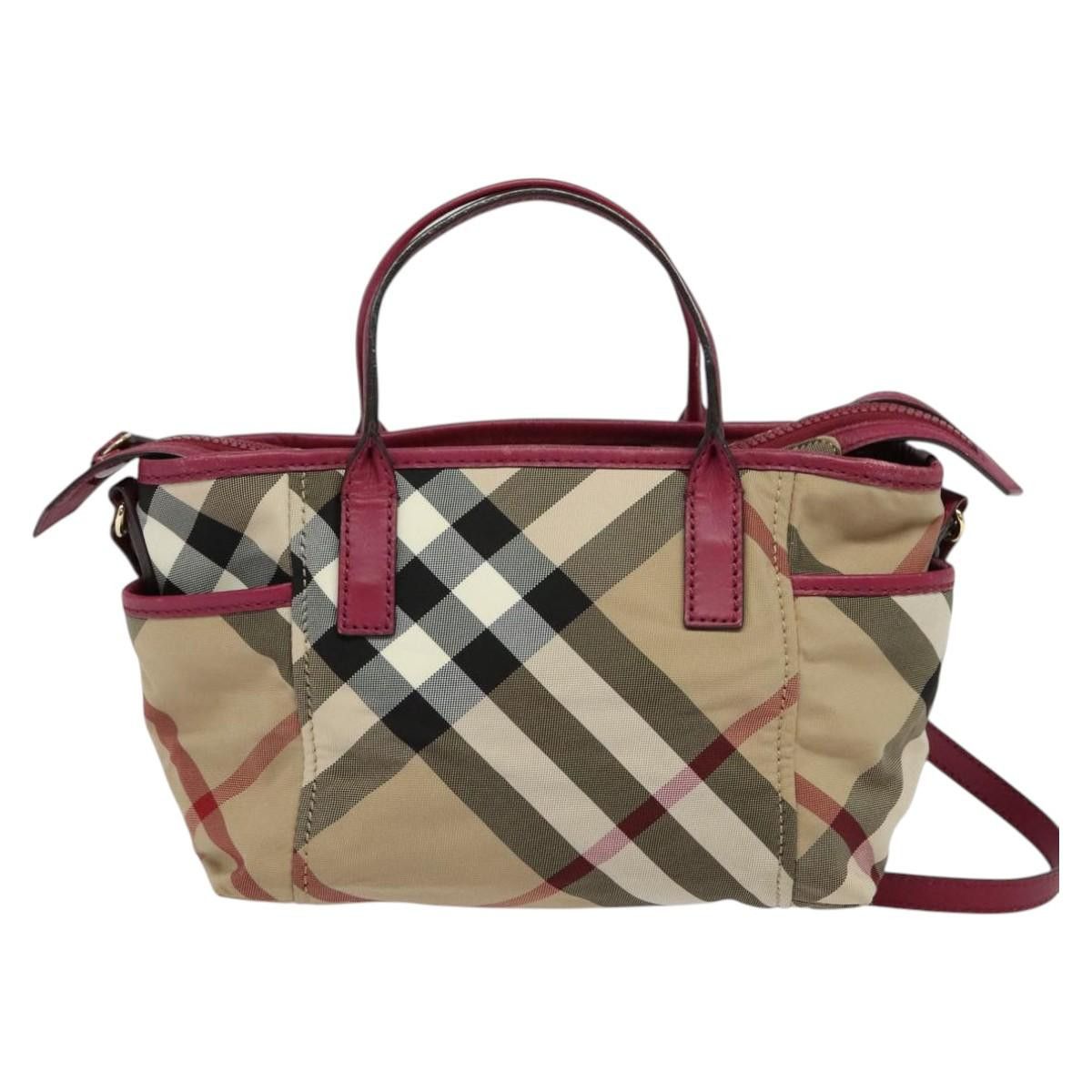 Burberry Burberry Nova Check handbag Size ONE SIZE - 1 Thumbnail