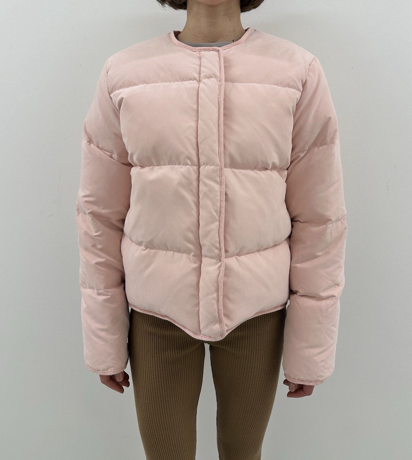 Samsoe Samsoe DDP Samsoe Samsoe Womens Puffer Dean Jacket Pink Size S / US 4 / IT 40 - 1 Thumbnail