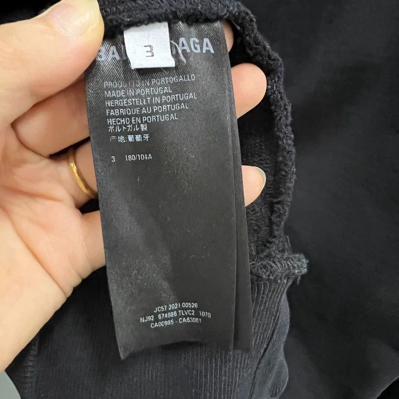 Balenciaga Balenciaga Love Letter Embroidery Hoodie-2506 Size US M / EU 48-50 / 2 - 5 Thumbnail