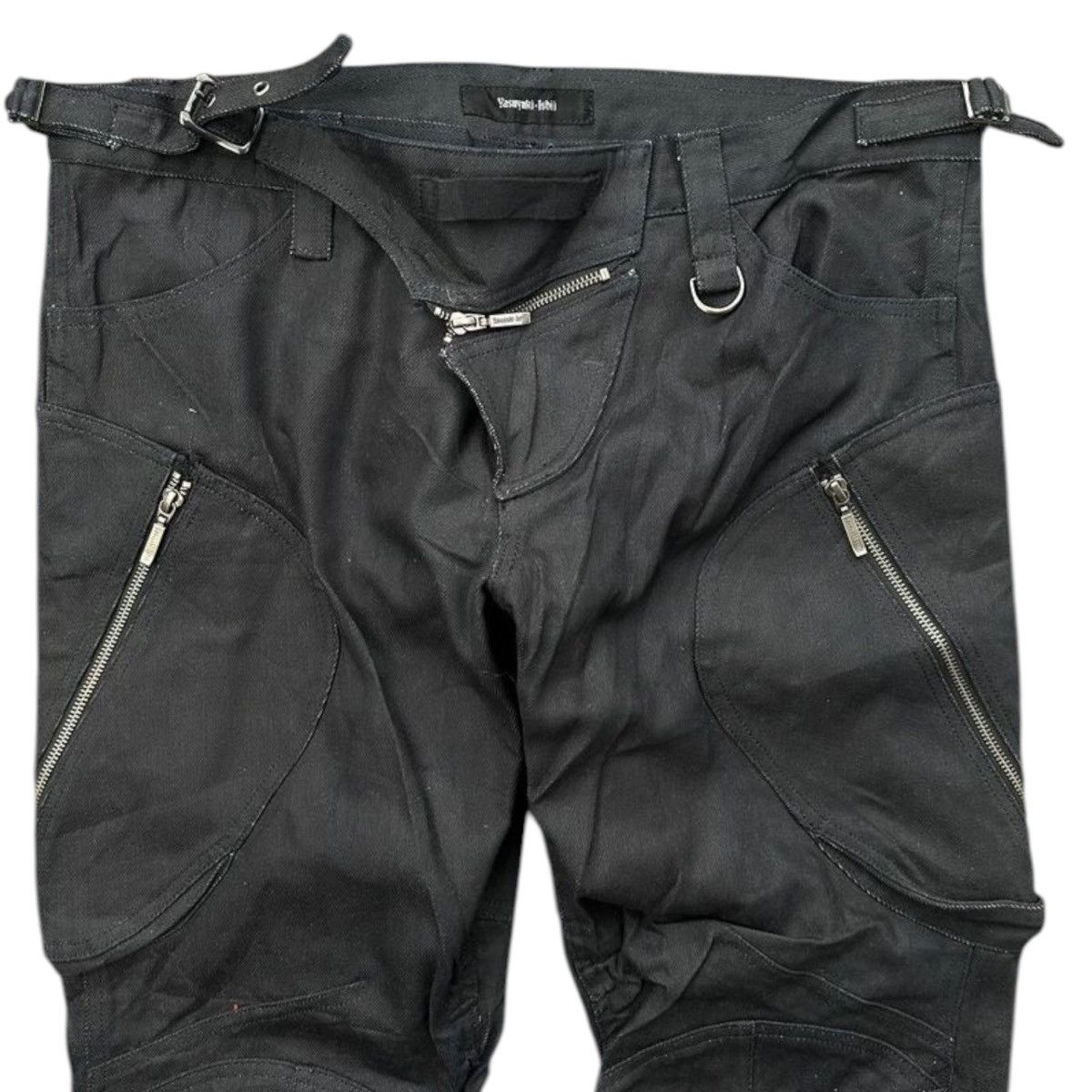 Yasuyuki Ishii Vintage Yasuyuki Ishii Multi Pocket Zipper Pants Size US 36 / EU 52 - 2 Thumbnail