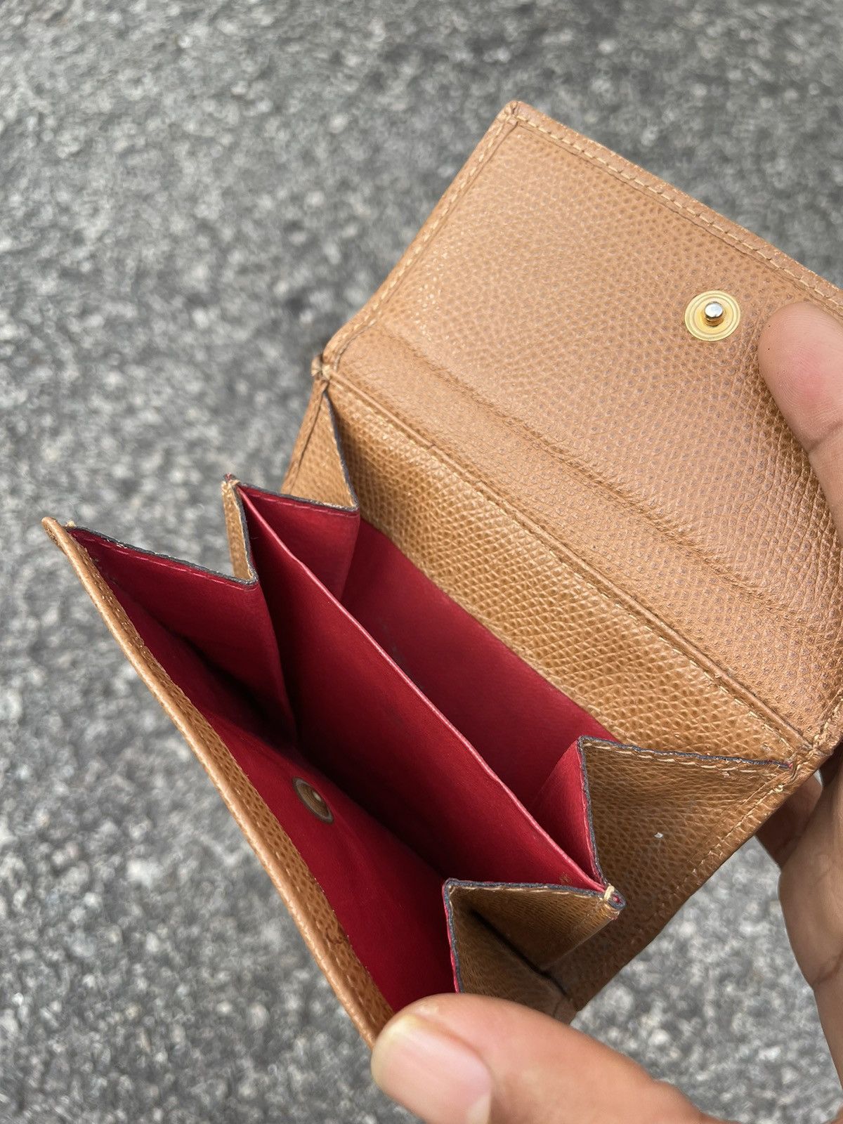Celine Vtg Celine Tri-Fold Wallet Size ONE SIZE - 9 Thumbnail