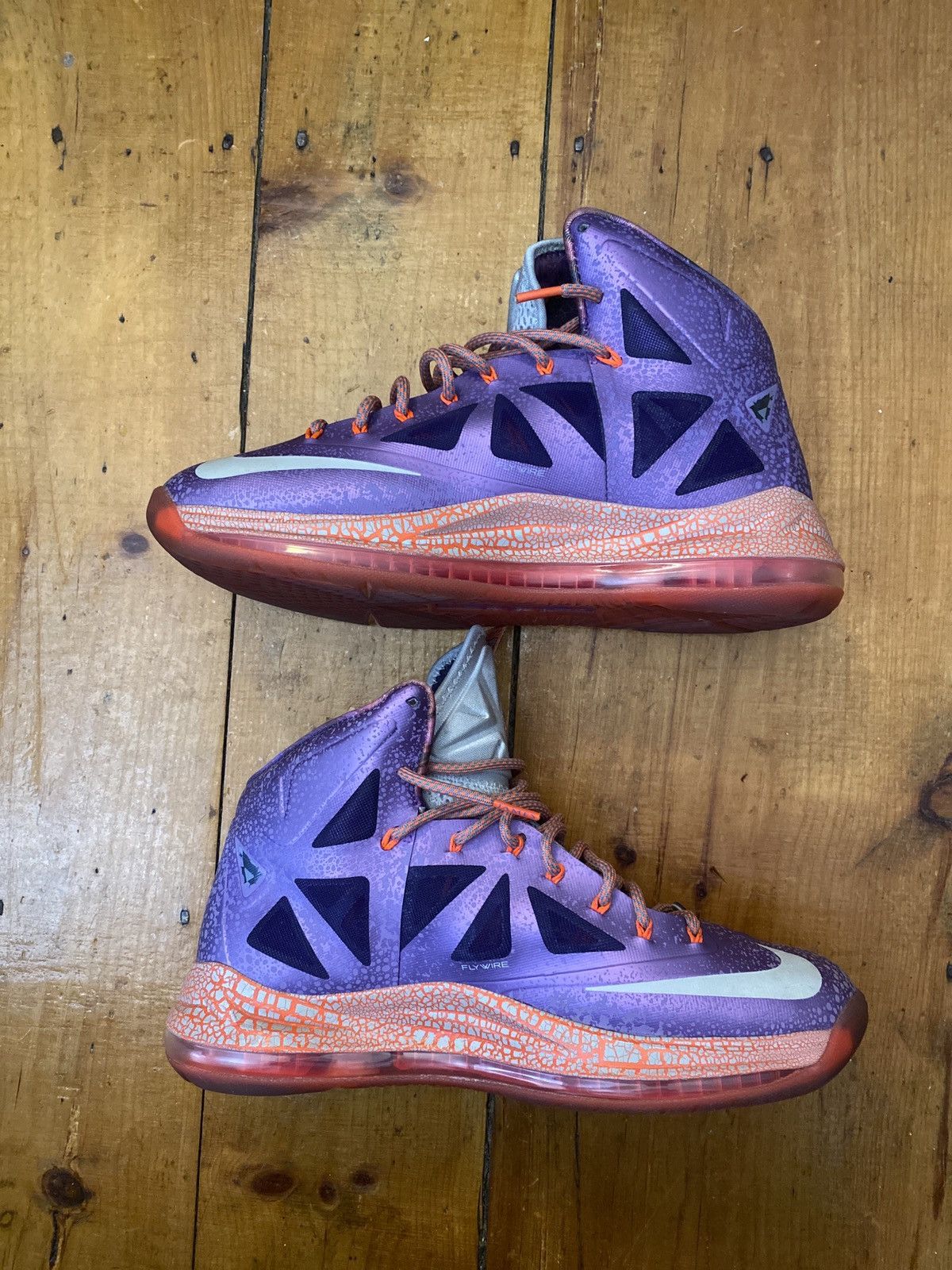 Nike Lebron X Area 72 Size US 10 / EU 43 - 2 Thumbnail