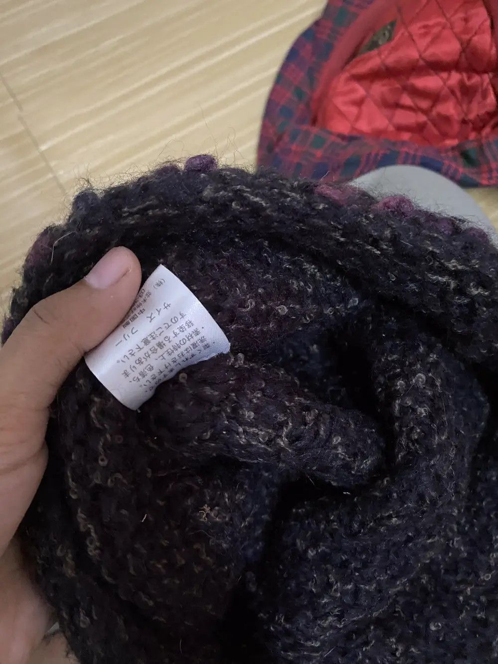 Japanese Brand Rare Namiki Visor Crochet Japanese Brand Beanie Hat Size ONE SIZE - 6 Thumbnail