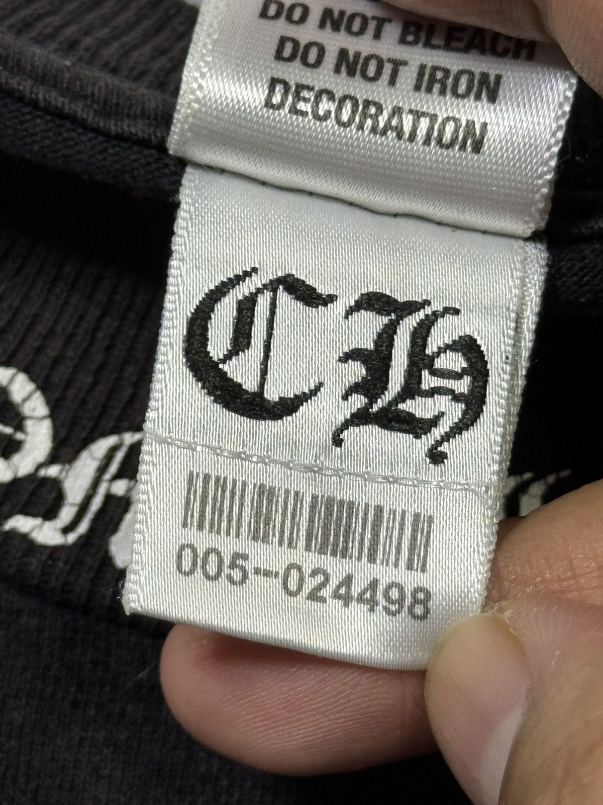 Chrome Hearts RARE! 2010s DOUBLE CROSS NECK PRINT Size US M / EU 48-50 / 2 - 16 Thumbnail
