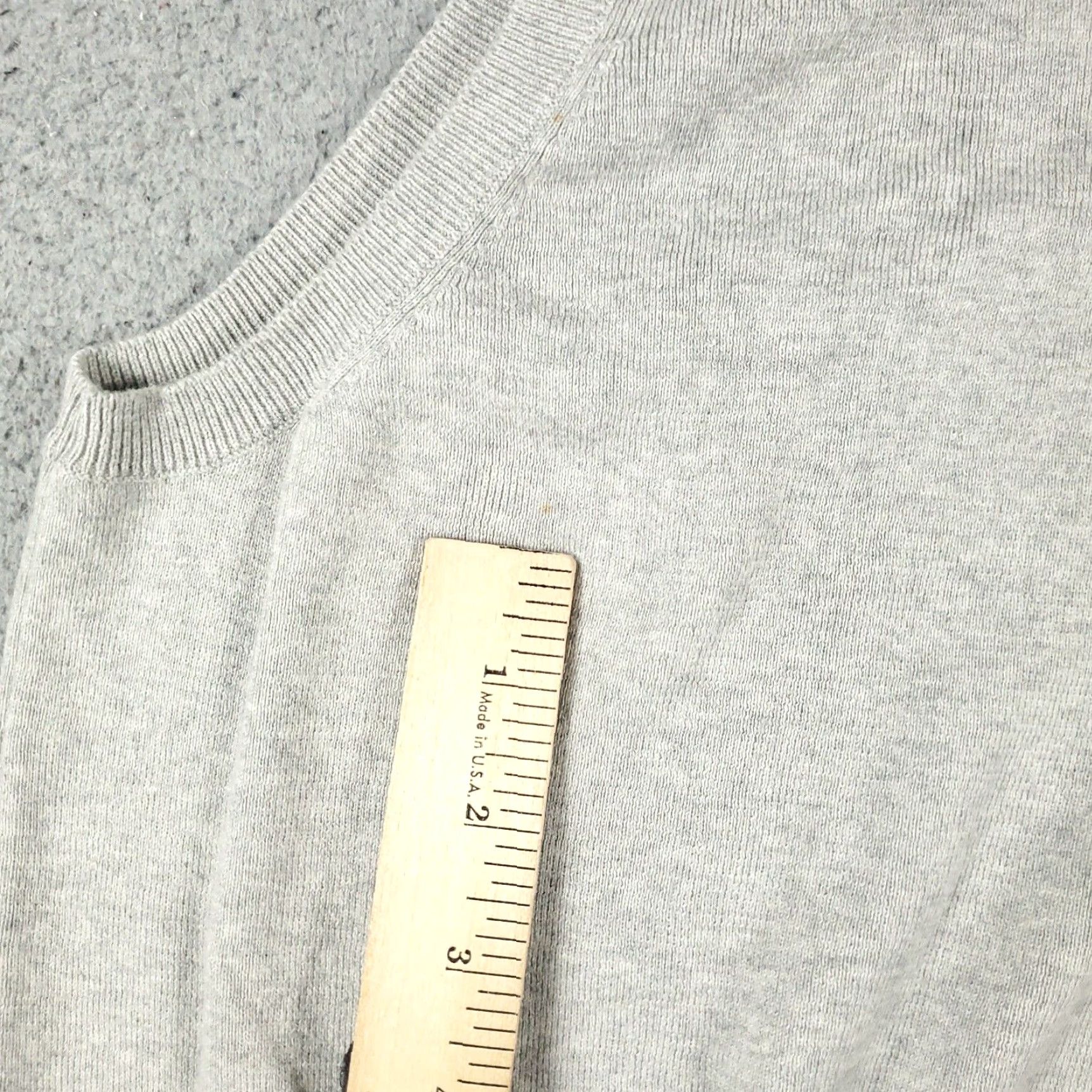 Ralph Lauren Ralph Lauren Mens Gray Pony V Neck Vest XL Cotton Pullover Sweater Size US XL / EU 56 / 4 - 6 Thumbnail