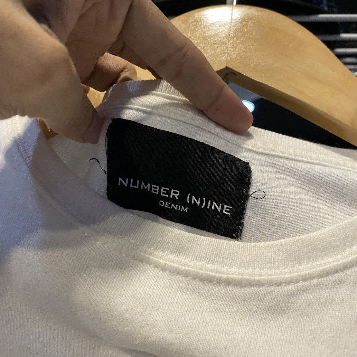 Number (N)ine Number (N)ine Oversize Spell Out T-Shirt Size US S / EU 44-46 / 1 - 9 Thumbnail