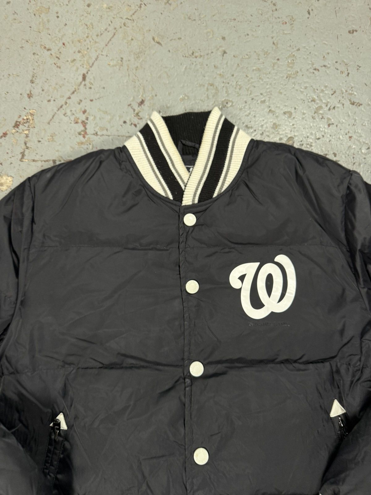 MLB Washington Nationals Mlb Puffer Jacket Size US XL / EU 56 / 4 - 4 Thumbnail