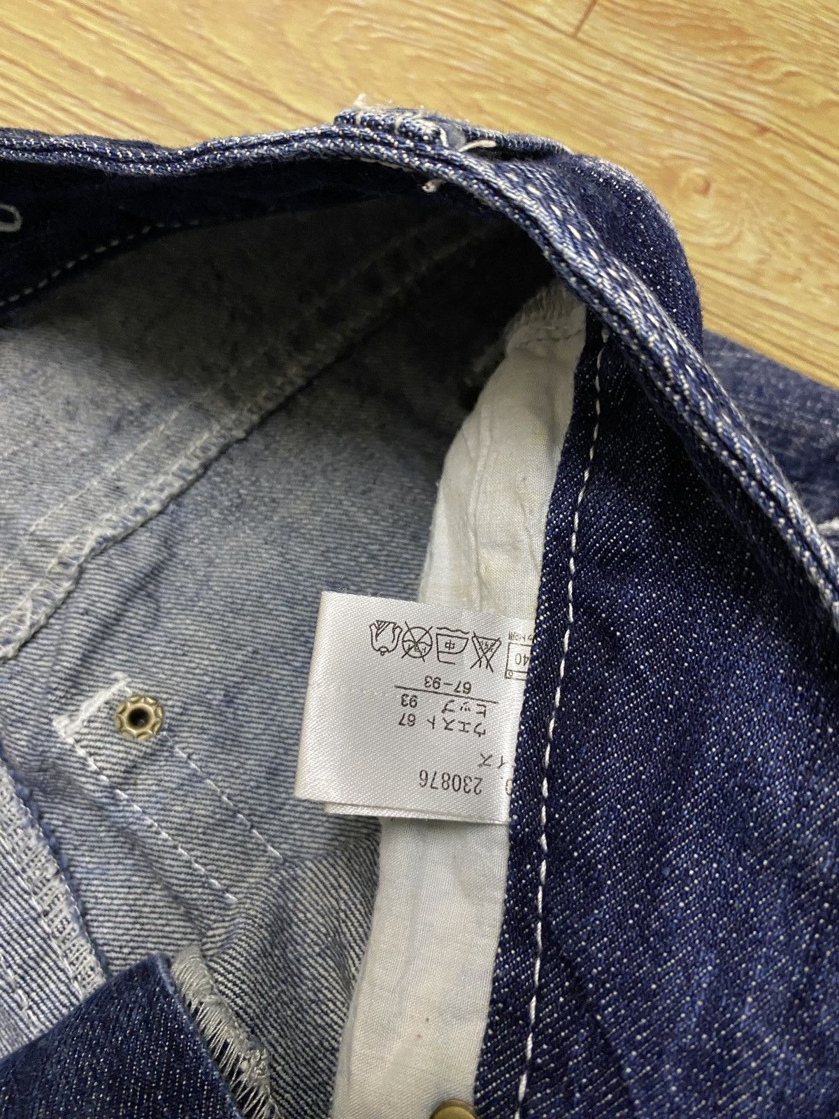 Japanese Brand Rare Design Vintage Japanese Brand Mild Life Jeans 1990s Size US 33 - 9 Thumbnail