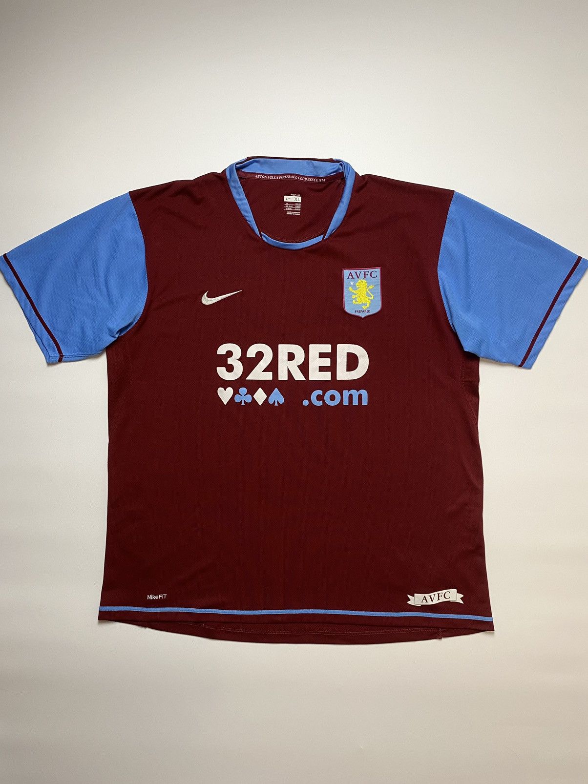 Nike Nike Aston Villa 2007/2008 vintage jersey football t shirt Size US XL / EU 56 / 4 - 1 Thumbnail