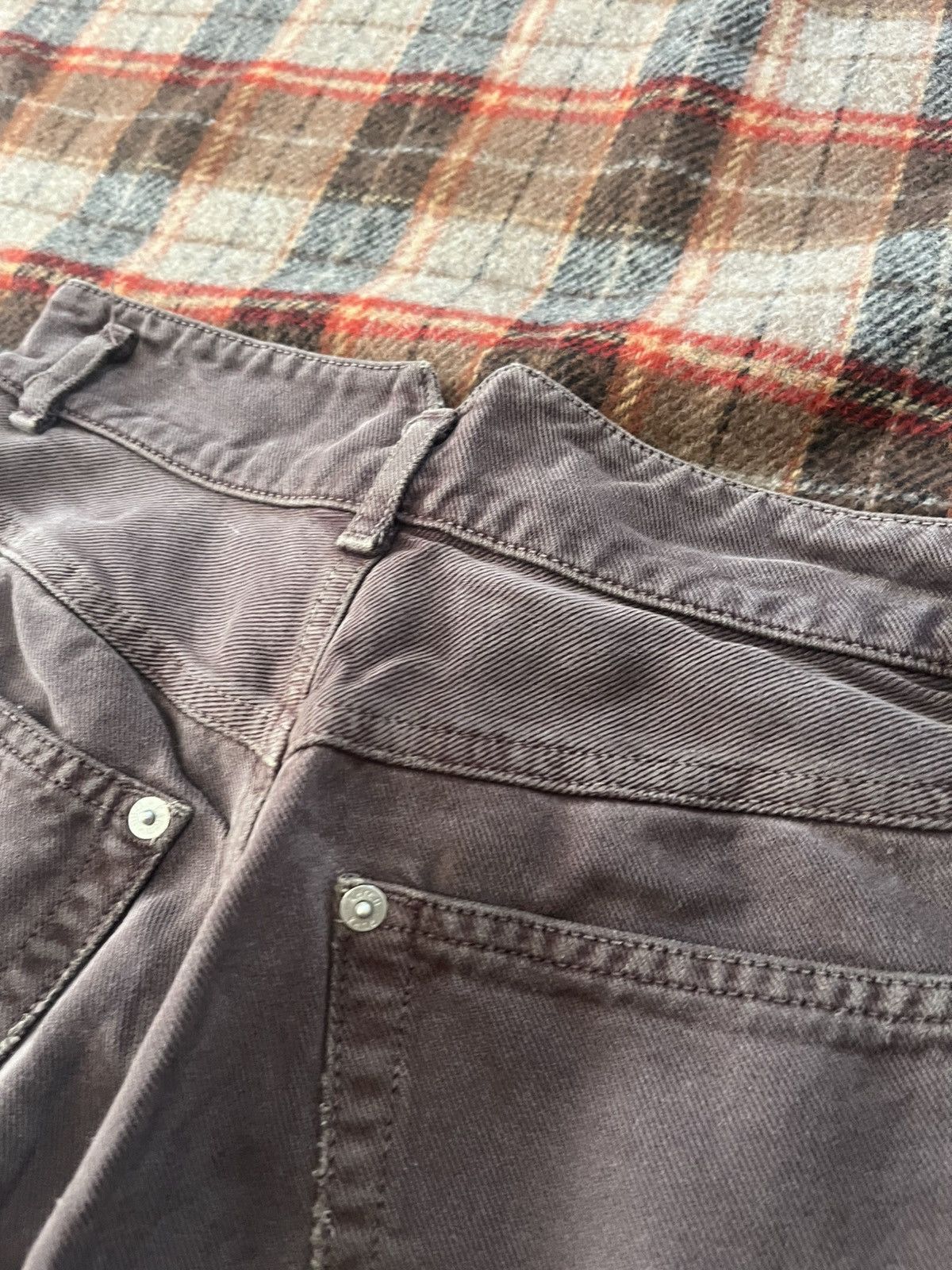 Other Vintage 90’s cute high wasted Karen Kane Brown Skinny jean 4 Size US 26 / EU 42 - 11 Thumbnail