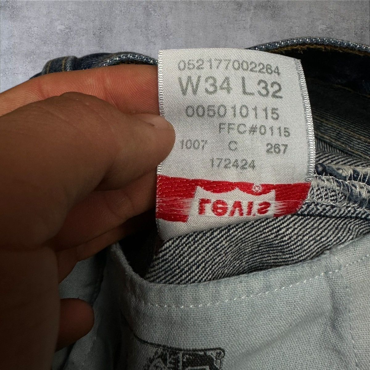 Levi's × Vintage Vintage Levi’s 501 Navy Blue Jeans Denim Pants W34 L32 Size US 34 / EU 50 - 11 Thumbnail