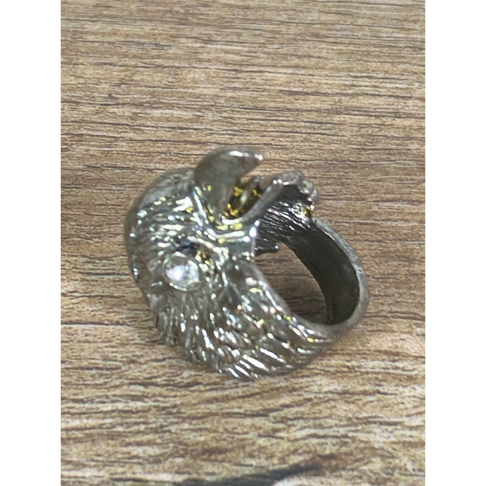 Other Eagle Falcon Stacking Ring Costume Jewelry Statement Boho Size ONE SIZE - 3 Thumbnail