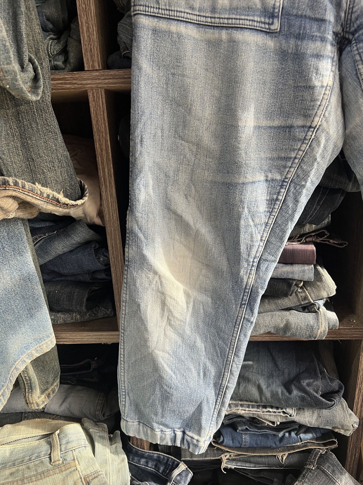 go slow caravan 🔥Go Slow Caravan Denim Sweatpant Jogger Size US 32 / EU 48 - 5 Thumbnail