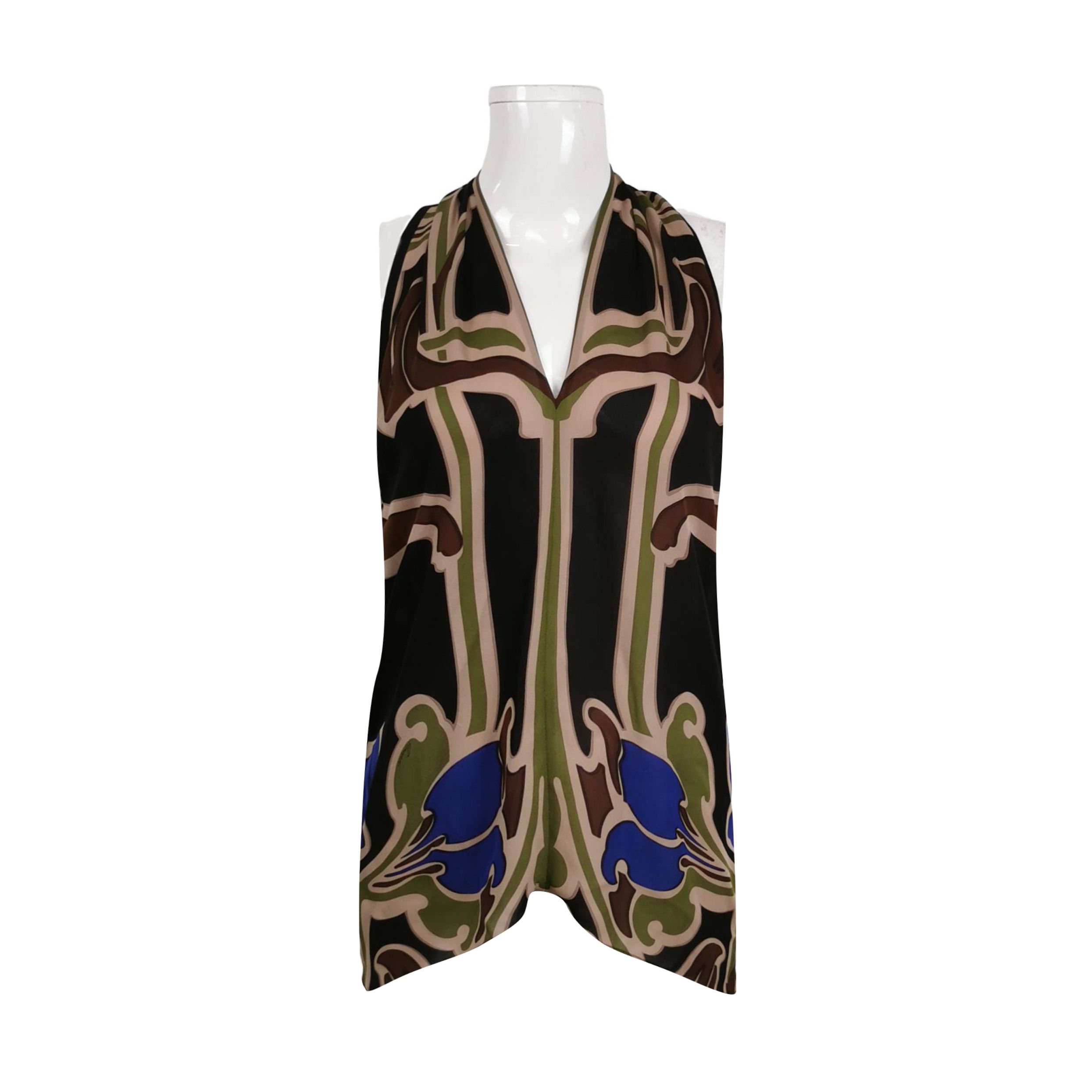 Gucci × Tom Ford S/S 2001 Magma Print Silk Shirt (SS01, Lava