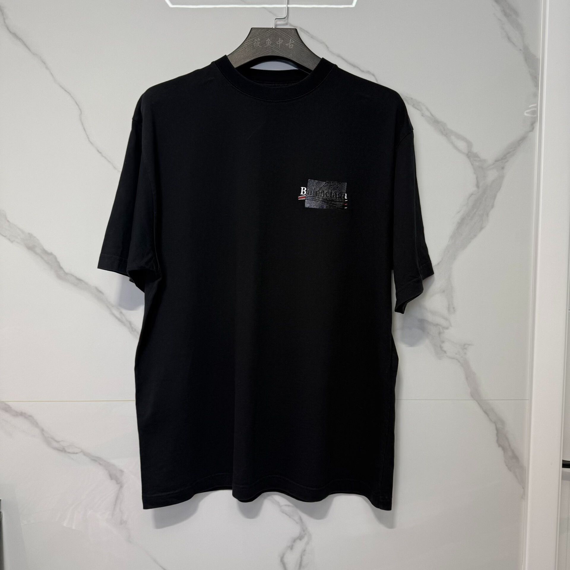 Balenciaga Balenciaga black short sleeve T-shirt size M Size US M / EU 48-50 / 2 - 1 Thumbnail