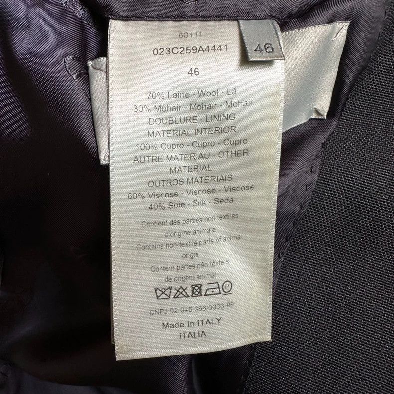 Dior Dior Smog blue satin show suit suit Size US S / EU 44-46 / 1 - 5 Thumbnail