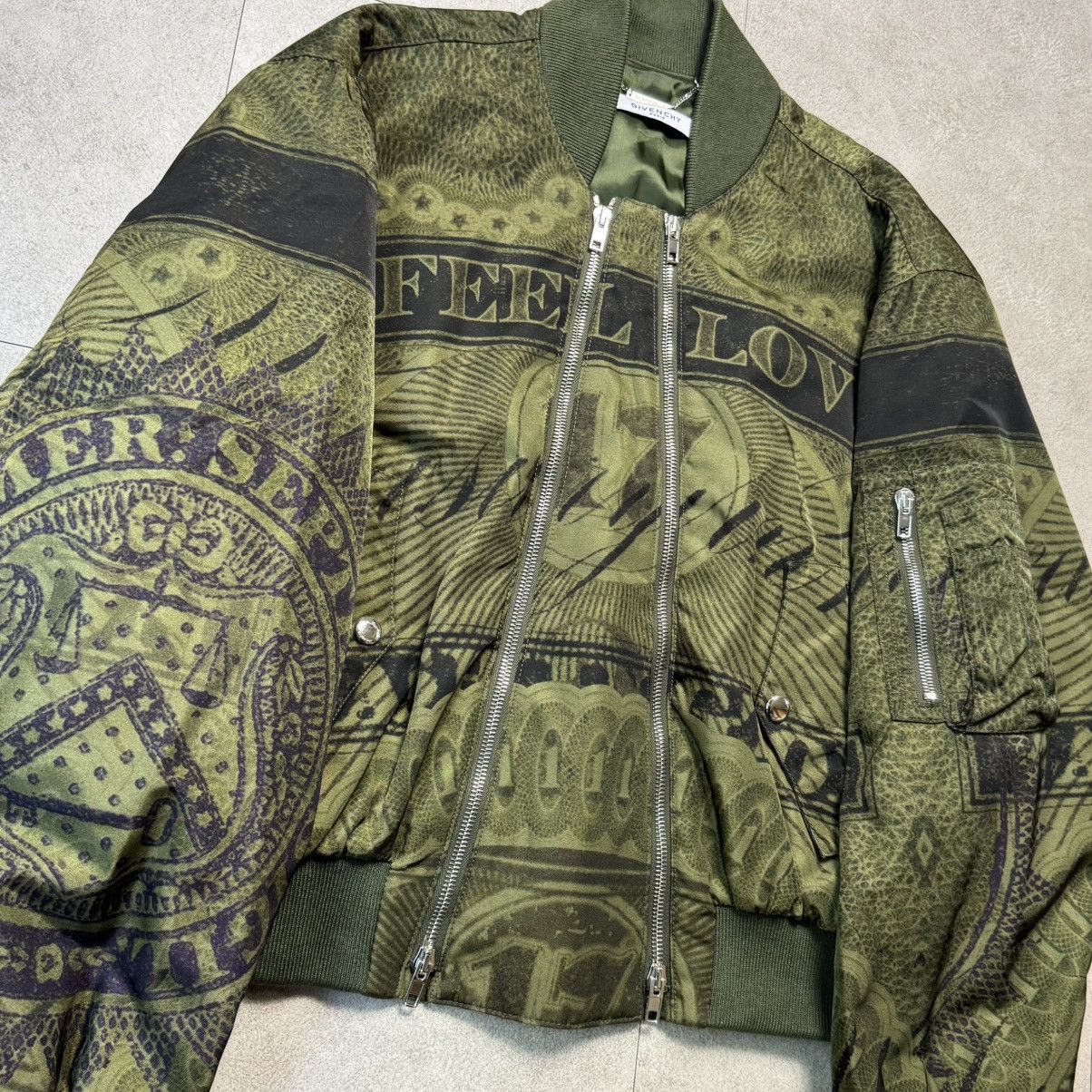 Givenchy GIVENCHY Doller Print Double Zip Bomber Jacket Size US S / EU 44-46 / 1 - 3 Thumbnail
